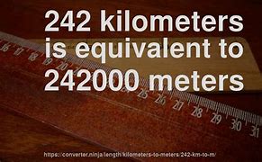 Image result for The Difrence Between Kilometers and Meters