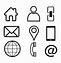 Image result for Business Card Symbols