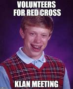 Image result for Red Cross Meme