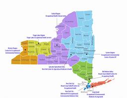Image result for New York State Regions Map
