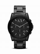 Image result for Armani Exchange Black Watch