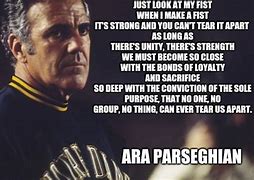 Image result for Ara Parseghian Quotes