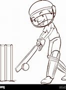 Image result for Cricket Drawing Outline