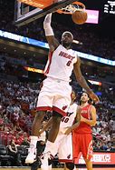 Image result for LeBron James Heat Dunk