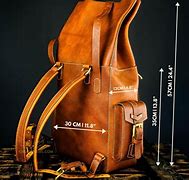 Image result for Handmade Leather Backpack Template