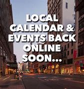 Image result for Local Events Calendar