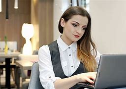 Image result for Female Model Laptop