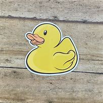 Image result for Duck Sticker with a Bat
