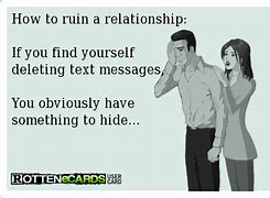 Image result for Hiding Phone Messages Meme