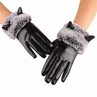 Image result for Ladies Leather Gloves Smartphone
