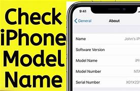 Image result for How to Find Model of iPhone On Phone