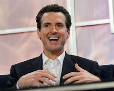 Image result for Image of Gavin Newsom Overjoyed