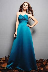 Image result for Champagne and Teal Bridesmaid Dresses