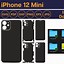 Image result for Papercraft iPhone Box Template Mini