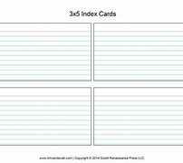 Image result for 3X5 vs 4X6 Index Cards