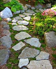 Image result for Stepping Stone Front Walkways