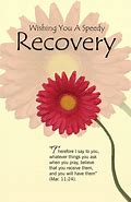 Image result for A Speedy Recovery