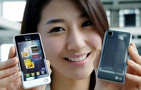 Image result for LG Keyboard Phone Pink Touch Screen