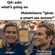 Image result for QA Meme