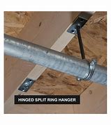 Image result for Split Ring Hanger On Threaded Rod