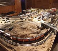 Image result for 3 Ft. X 5 FT 00 Model Train Layout