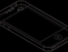 Image result for iPhone 4S AutoCAD Dimensions