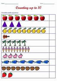 Image result for Kindergarten Math Worksheets Counting