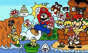 Image result for Super Mario Bros Famicom Box Art