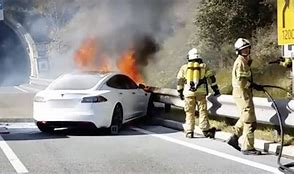 Image result for Fire at Electric Car Factory