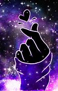 Image result for Cute Galaxy Heart with Fingers
