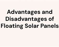 Image result for Floating Solar Array
