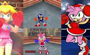 Image result for Sonic vs Amy Boxing