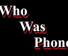 Image result for Who Was Phone Creepypasta