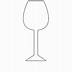 Image result for Wine Glass Stencil Template