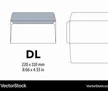 Image result for DL Size Envelope Pattern