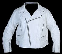 Image result for White Leather Jacket Men