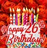 Image result for 26 Years Old Birthday
