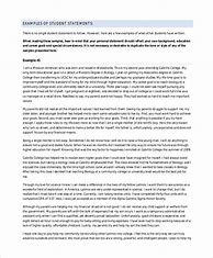 Image result for Personal Statement First Generation