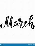 Image result for March Calendar Font