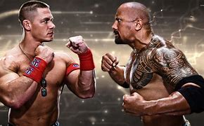 Image result for John Cena The Rock Makes Fun Of