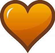 Image result for Orange Color Hearts