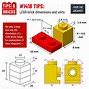 Image result for LEGO Plate Dimensions