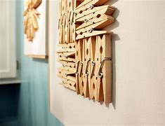 Image result for Clothespin Wall Decor