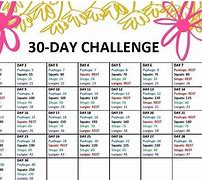 Image result for 30-Day Diet Challenge Printable