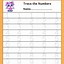 Image result for Traceable Numbers 1-10