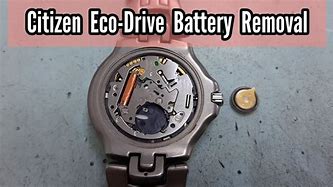 Image result for Citizen Eco-Drive Battery