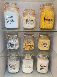 Image result for Colourful Storage Container Labels