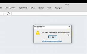 Image result for How to Recover Corrupted Excel File Notebook