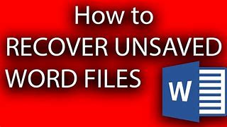 Image result for Unsaved Documents