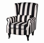 Image result for Black and White Comfy Chair